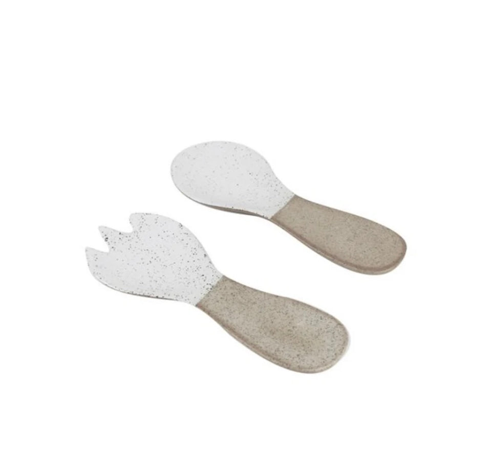 Ceramic Salad Servers